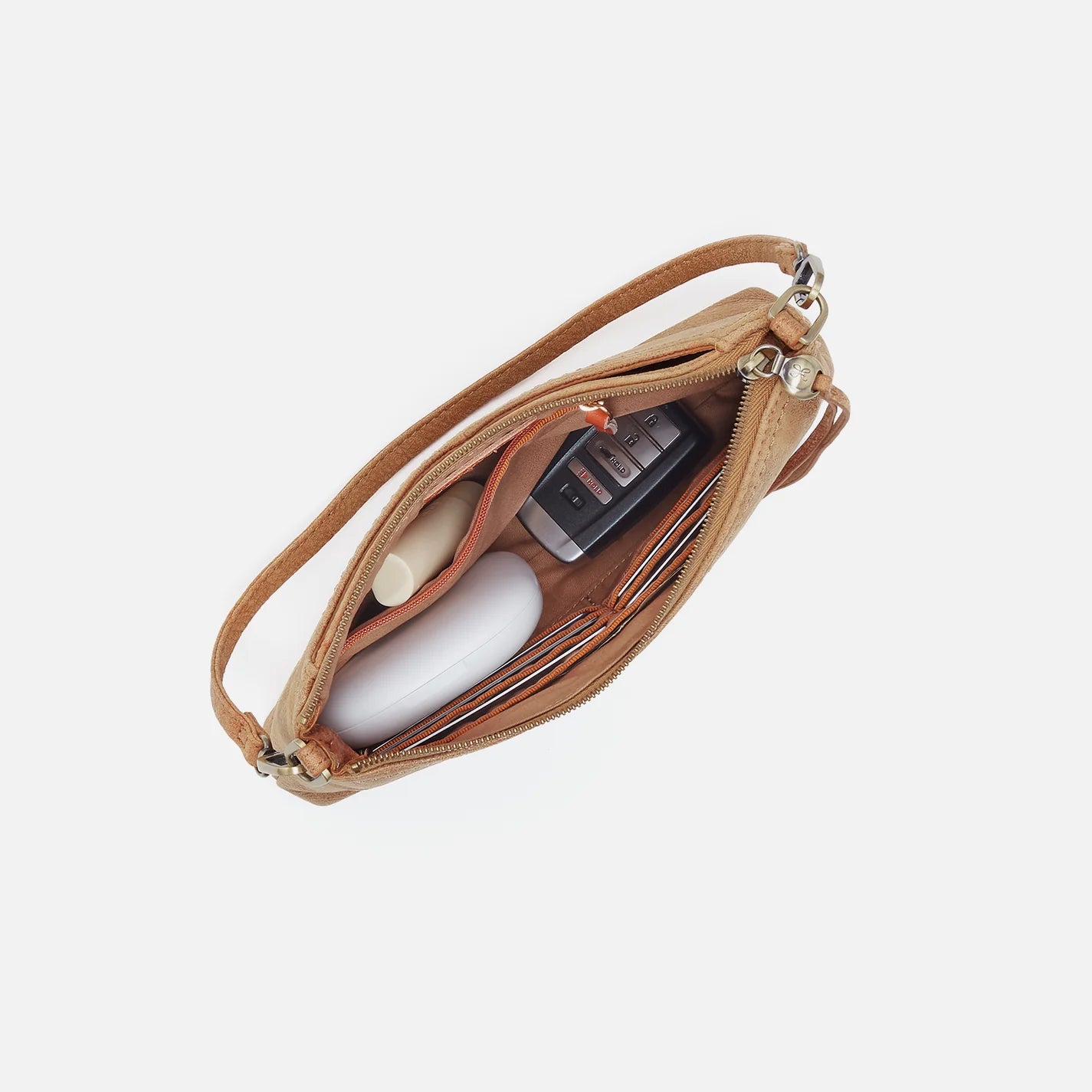 Darcy Crossbody in Buffed Leather