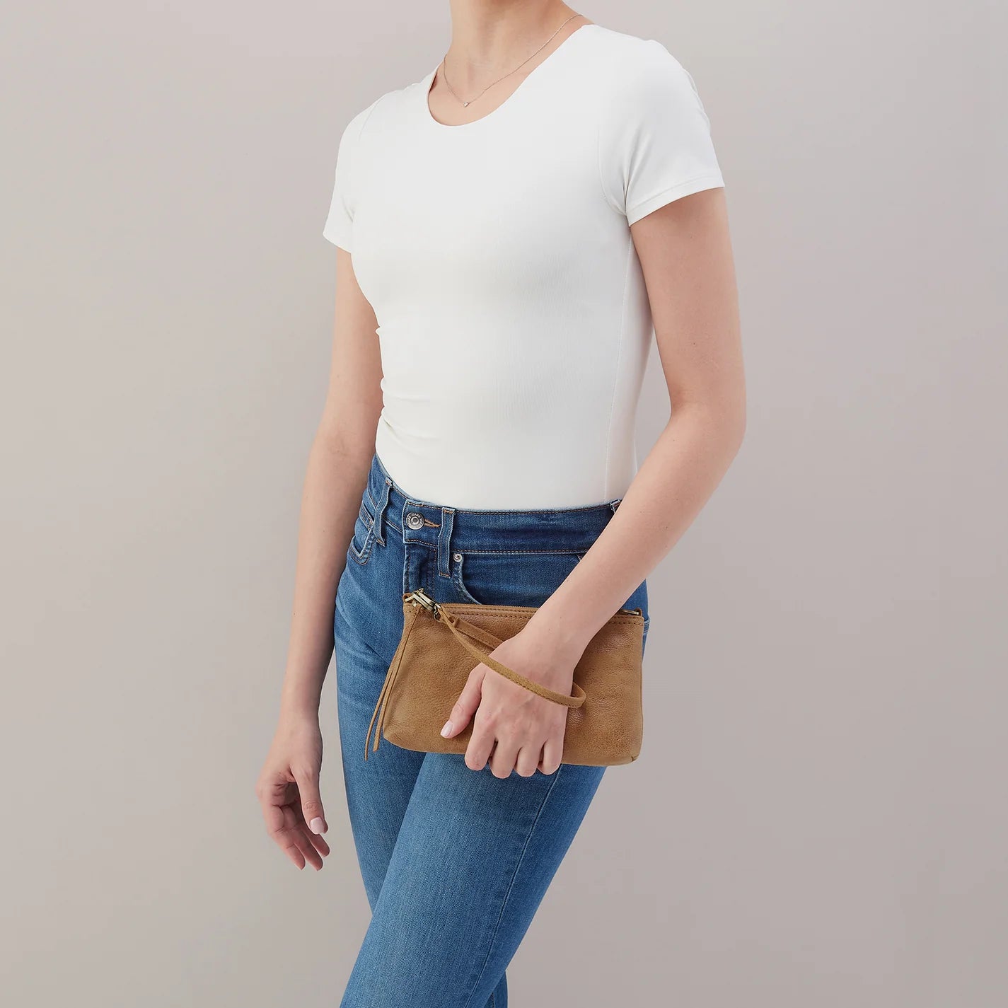 Darcy Crossbody in Buffed Leather