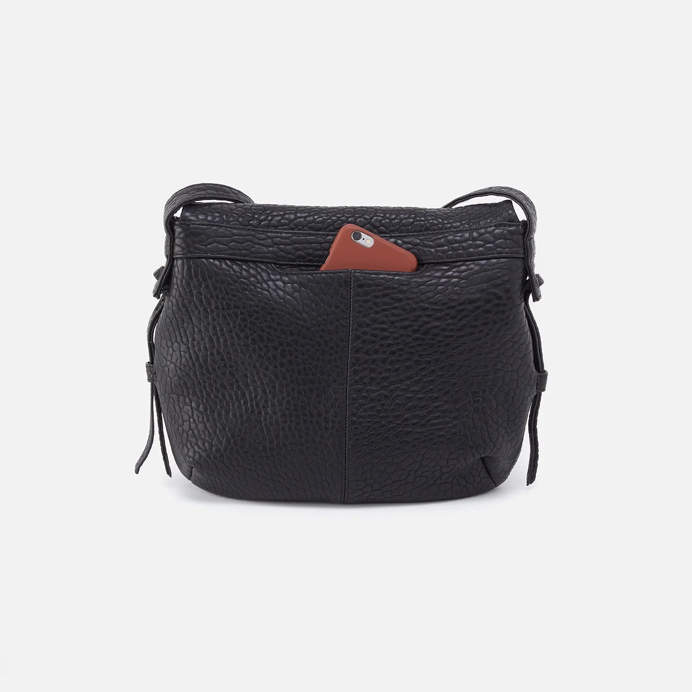 Bonita Messenger Crossbody - Bubble Pebbled Leather