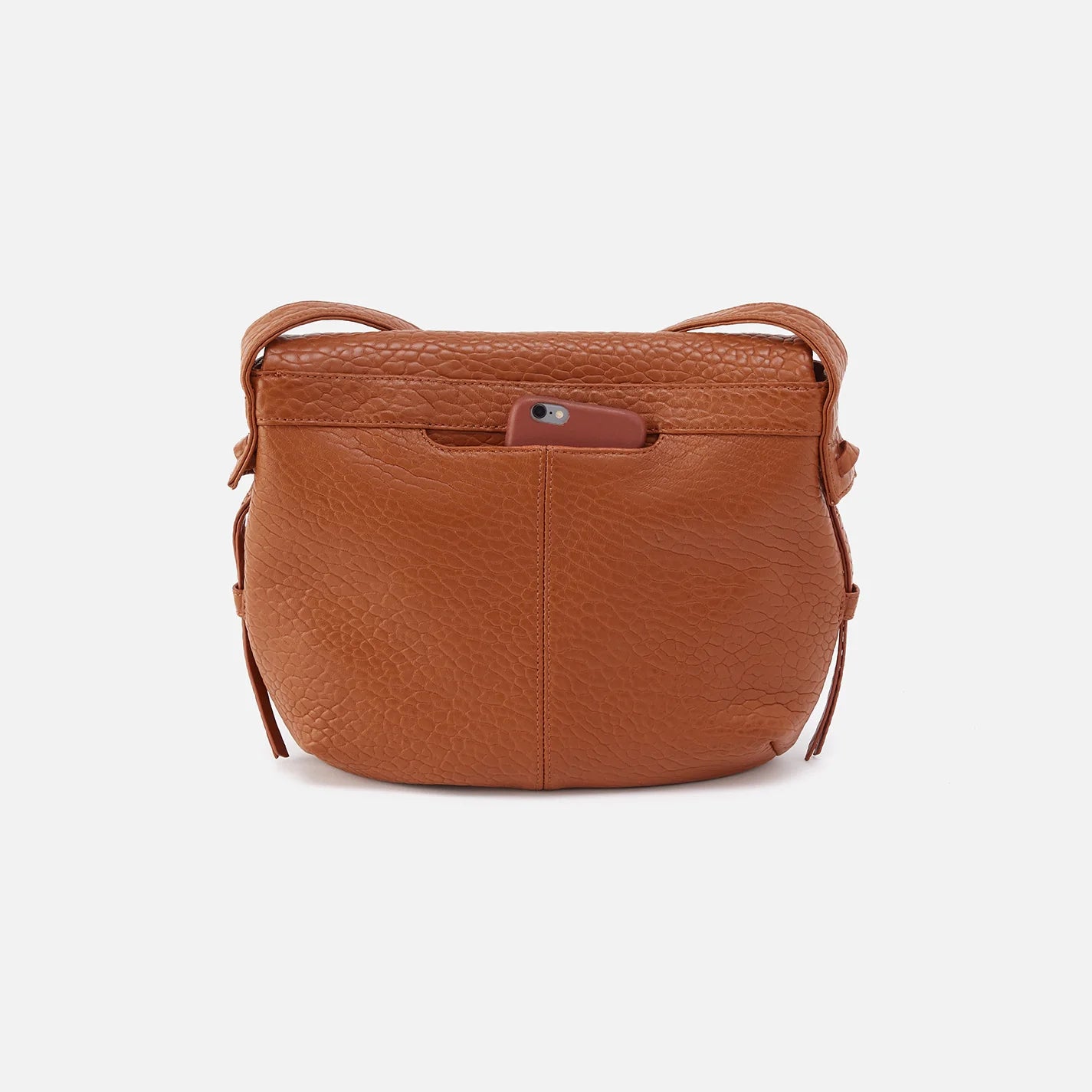 Bonita Messenger Crossbody - Bubble Pebbled Leather