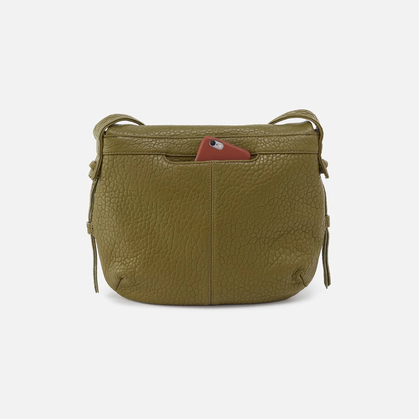 Bonita Messenger Crossbody - Bubble Pebbled Leather