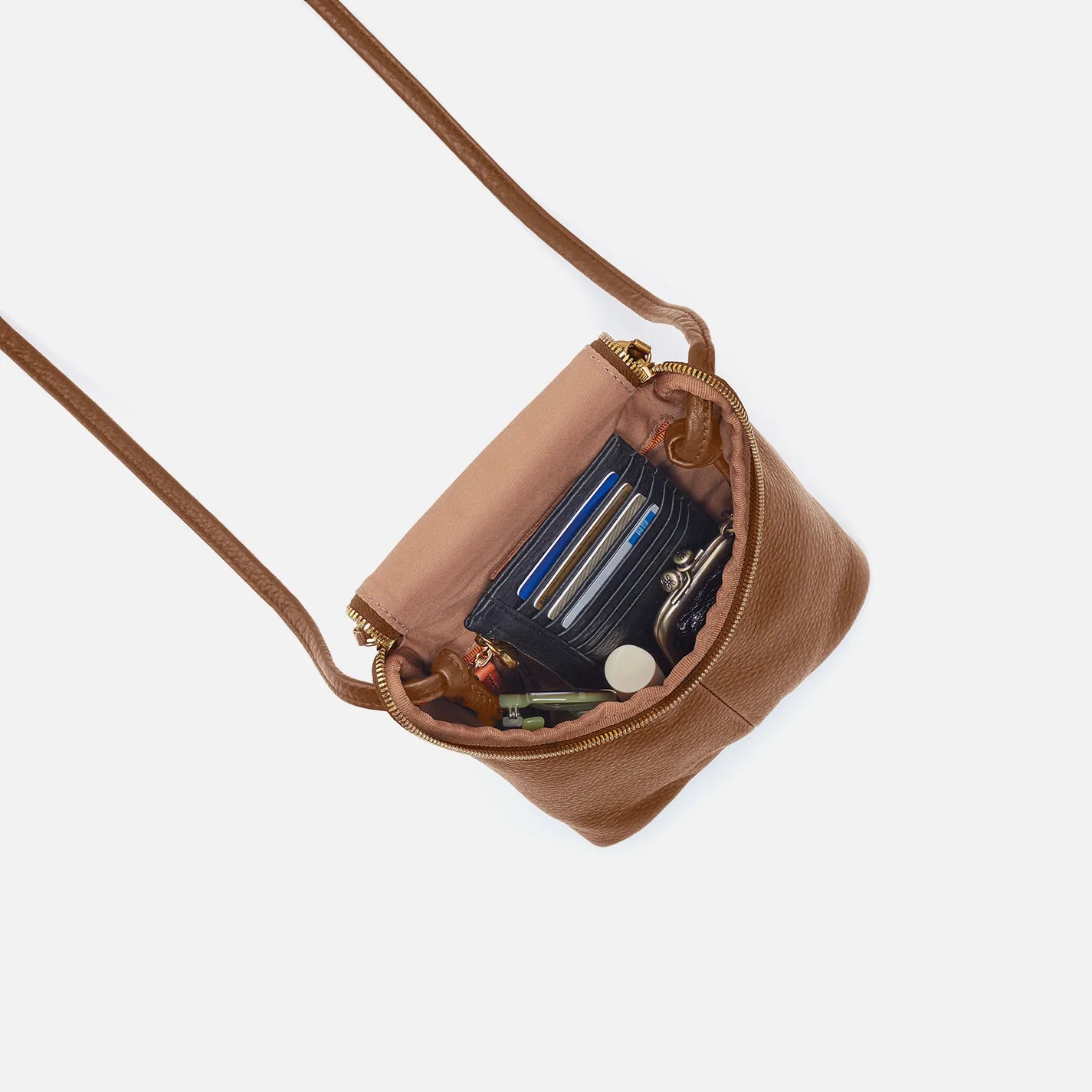 Fern Crossbody In Pebbled Leather