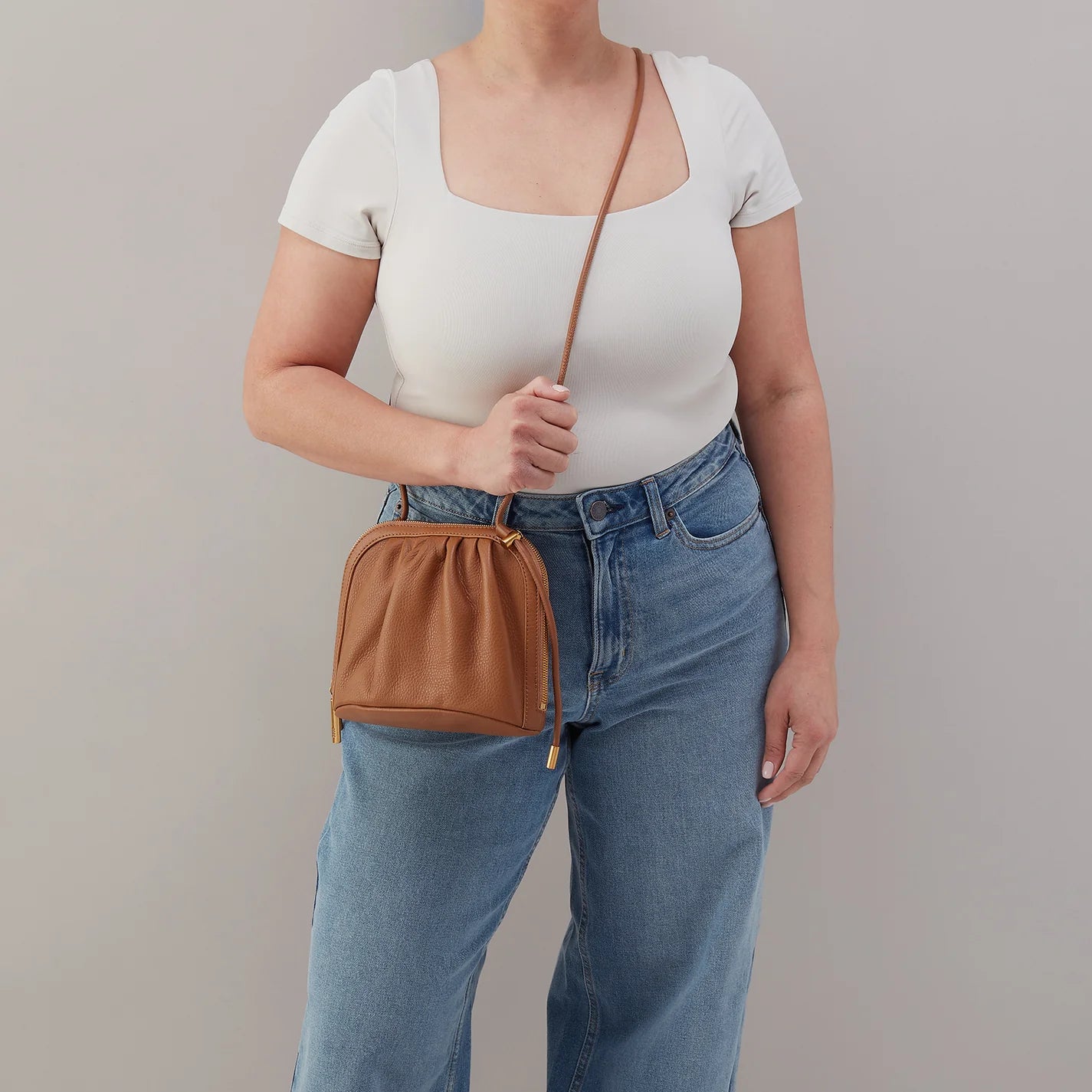 Isabelle Crossbody in Pebbled Leather