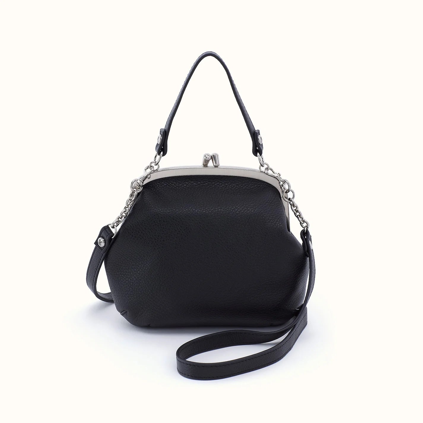 Alba Frame Crossbody in Pebbled Leather