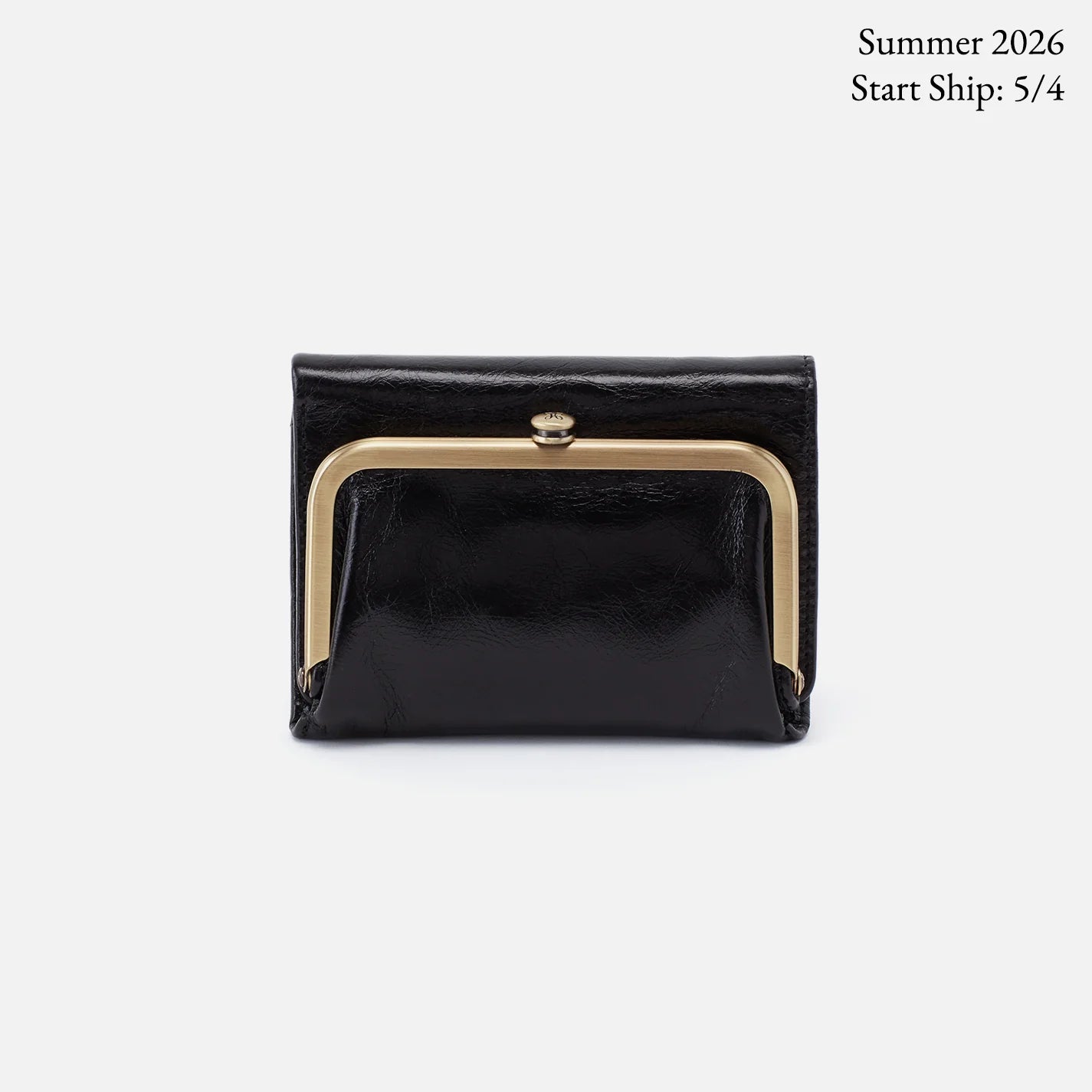 Robin Compact Wallet in Polished Leather