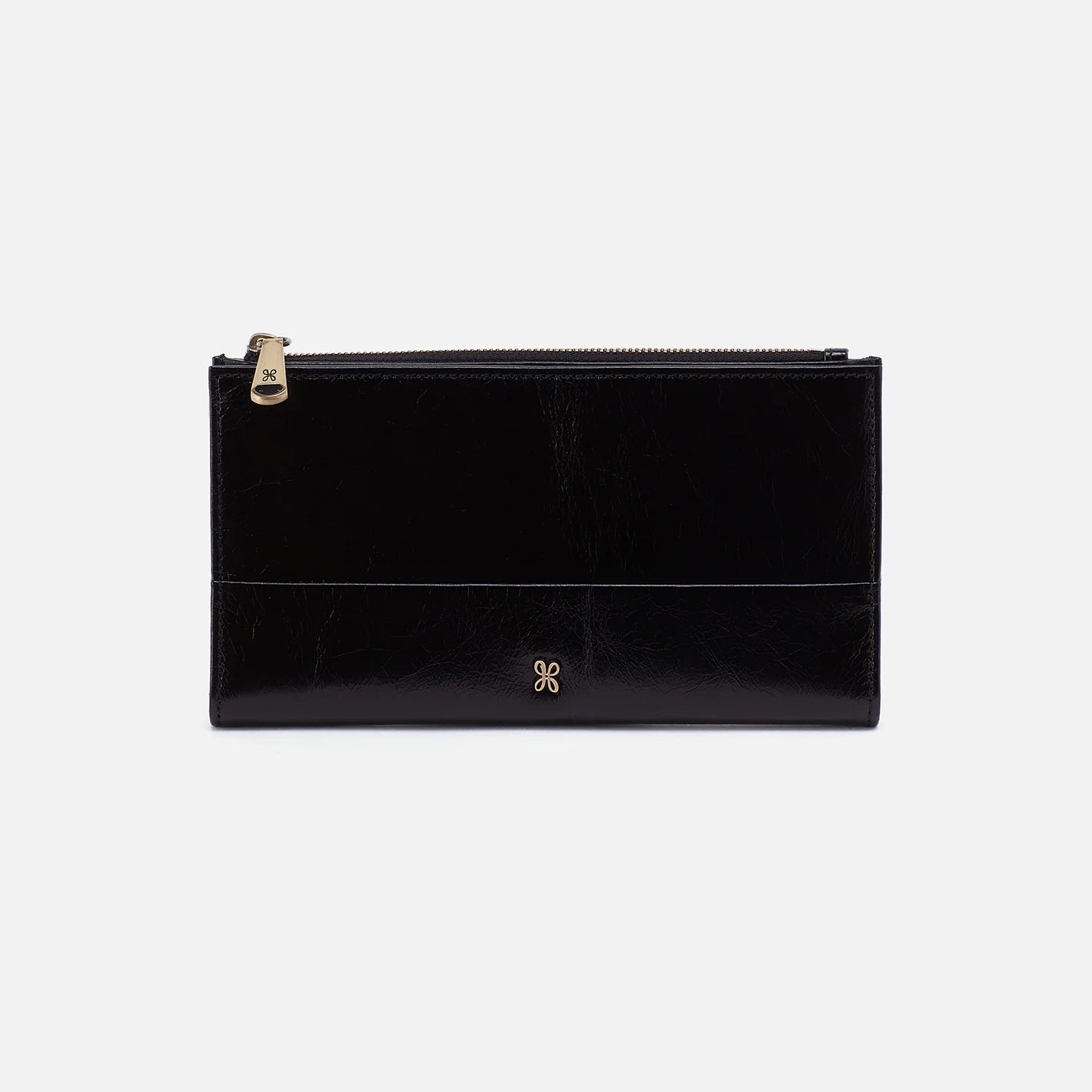 Jill Large Bifold Wallet in Polished Leather