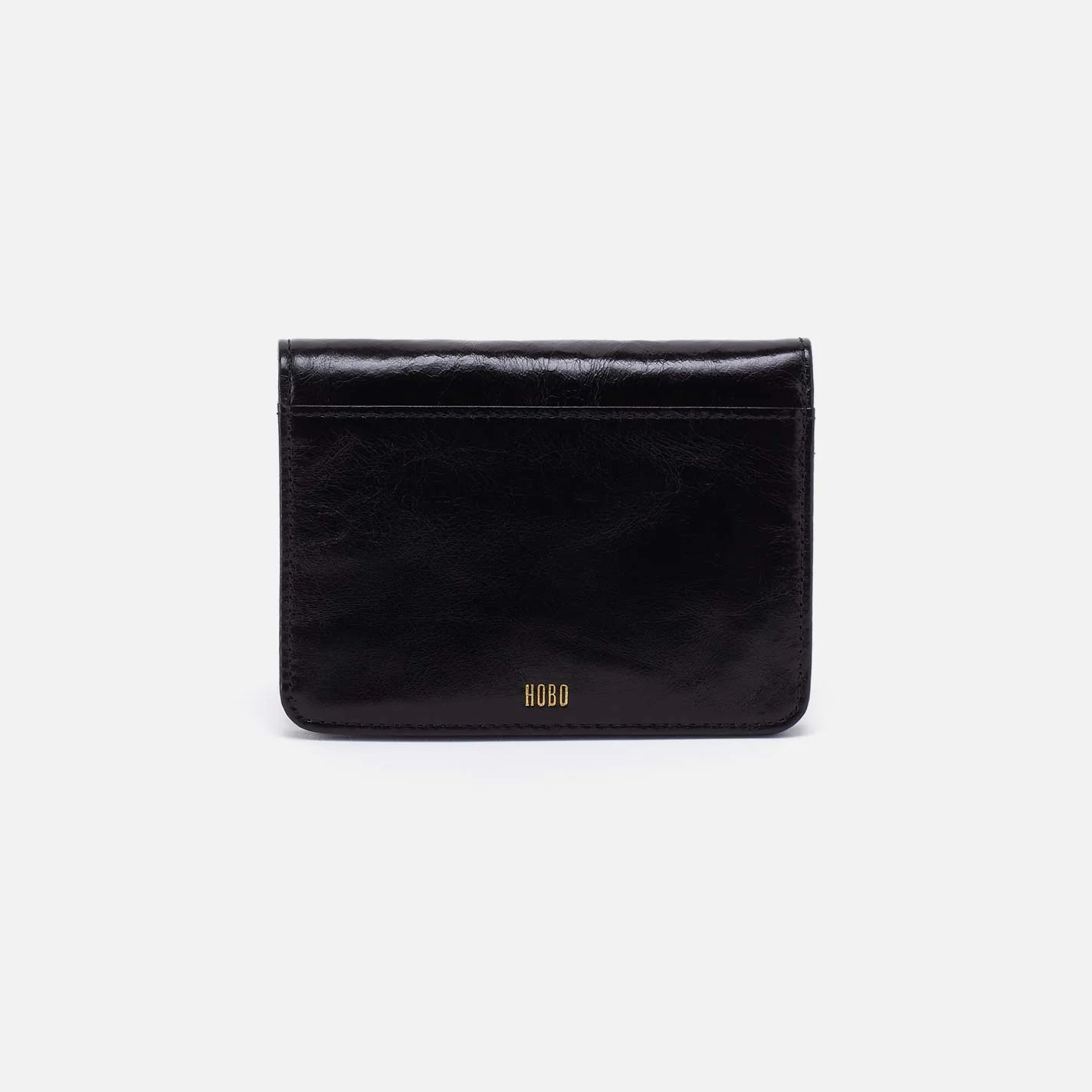 Jill Bifold Wallet in Polished Leather