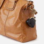 Run Frame Pouch in Polished Leather