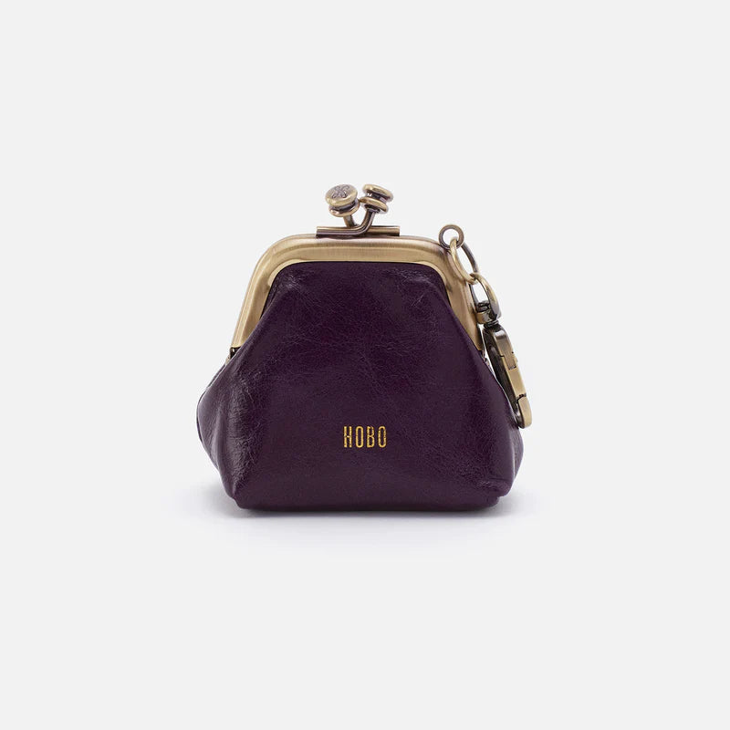 Run Frame Pouch in Polished Leather