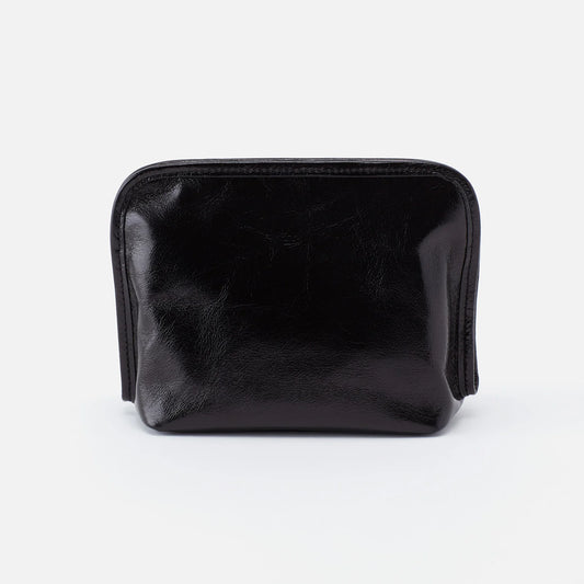 Beauty Cosmetic Pouch In Polished Leather