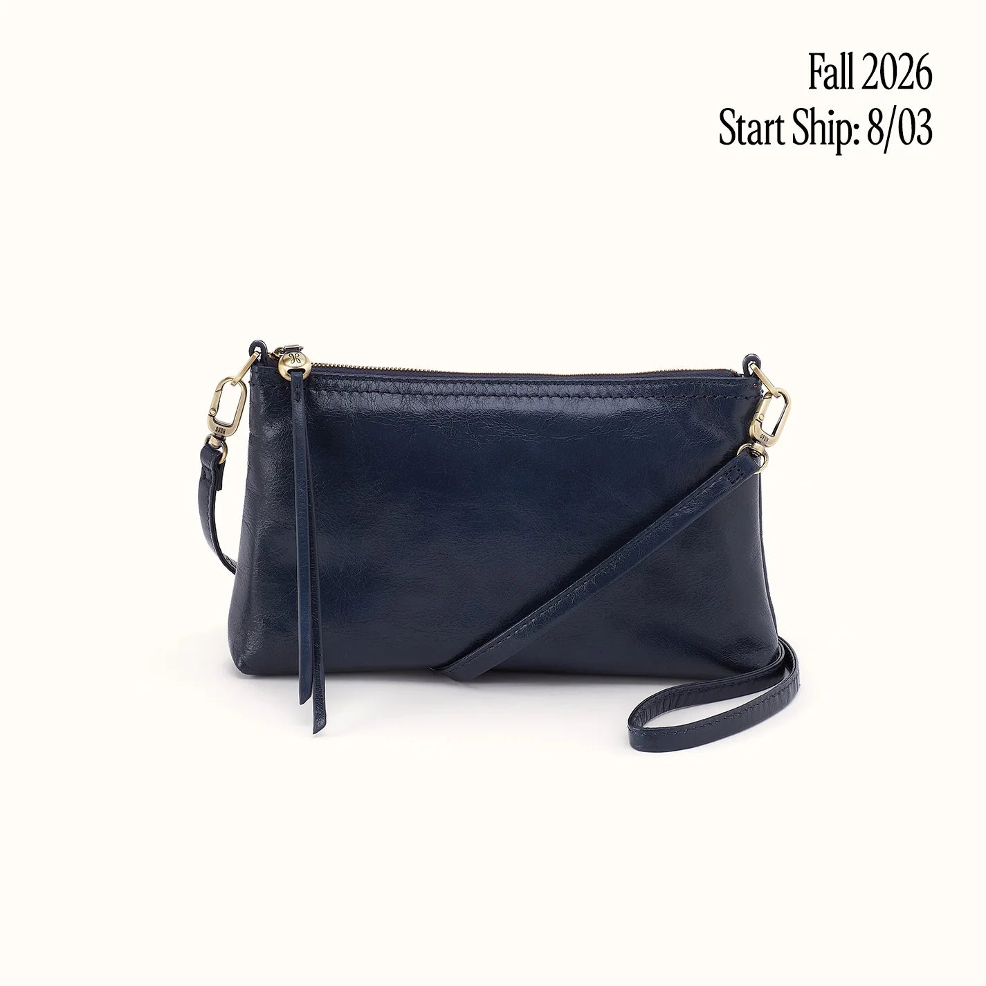 Darcy Crossbody in Polished Leather