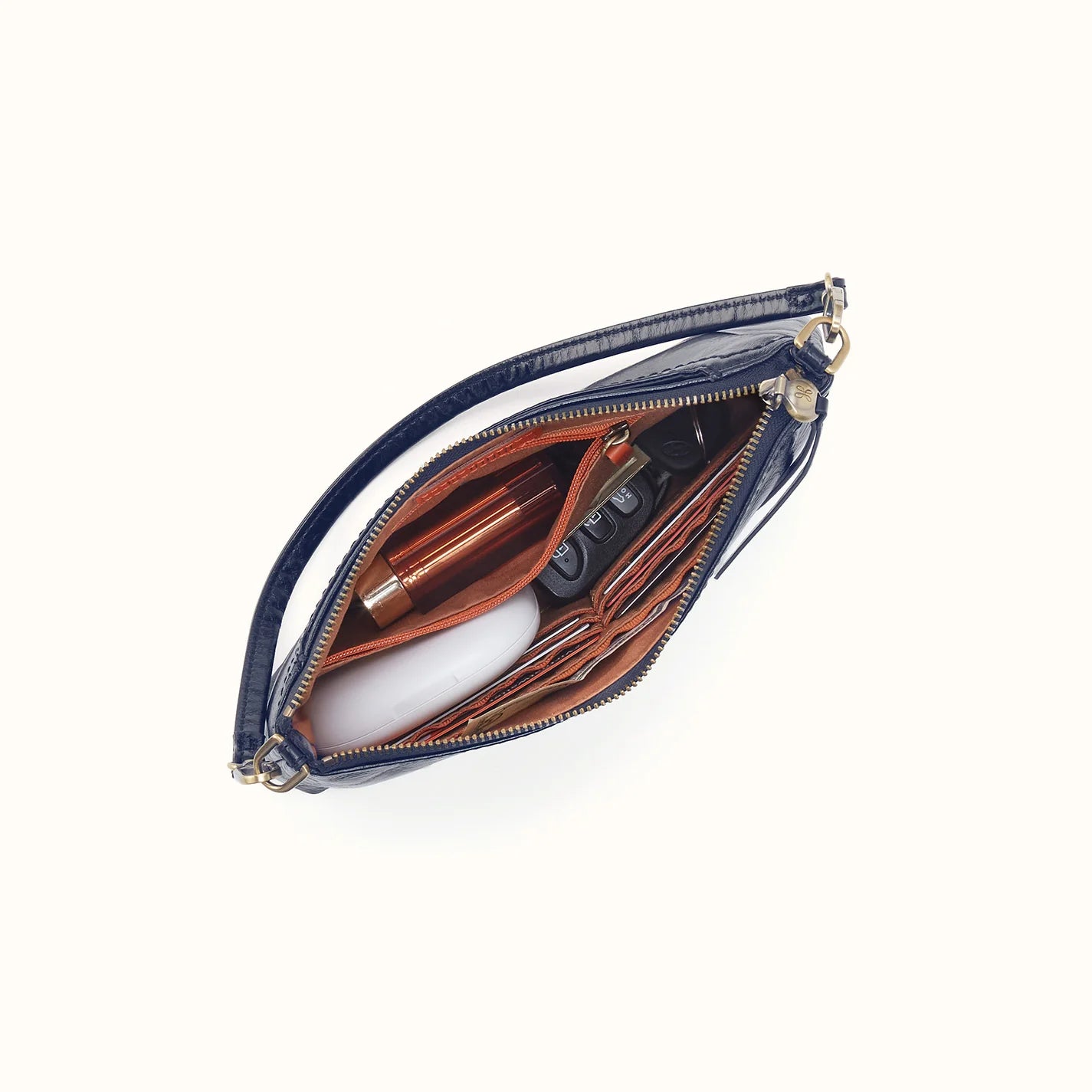 Darcy Crossbody in Polished Leather
