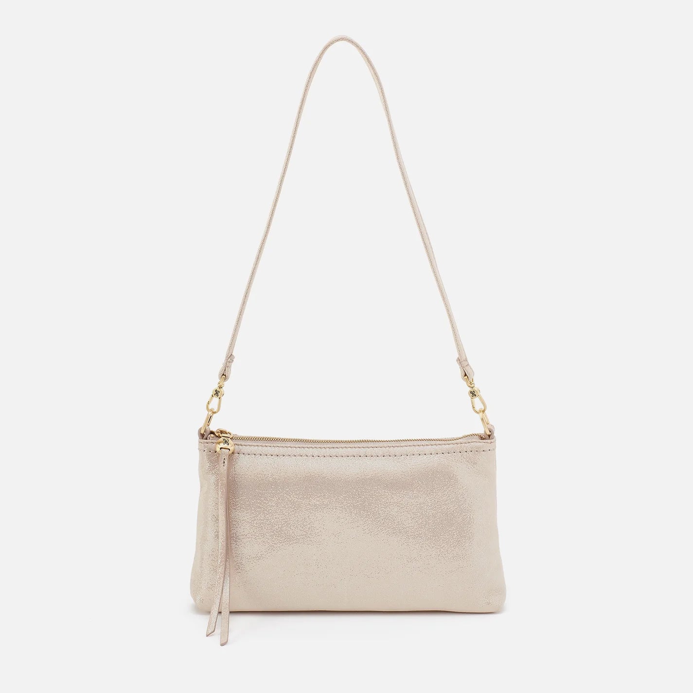 Darcy Crossbody in Metallic Leather
