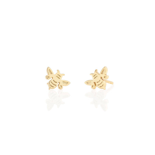 Bumble Bee Stud Earrings