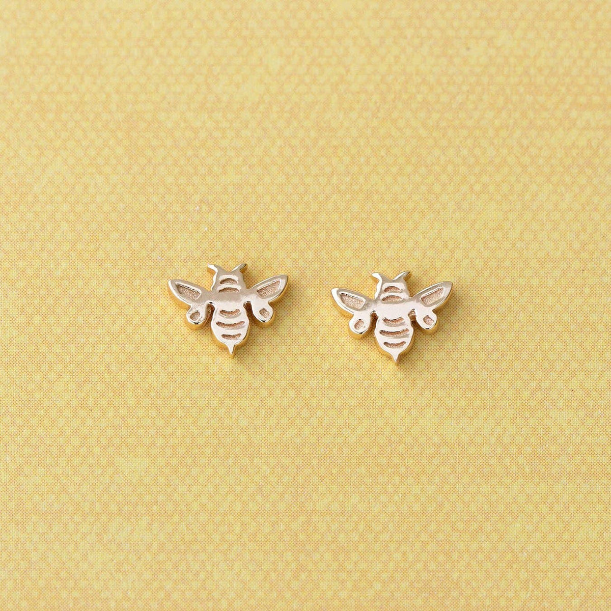 Bumble Bee Stud Earrings