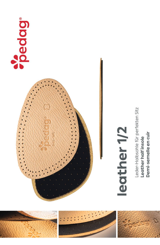 Leather 1/2 Insole for Women