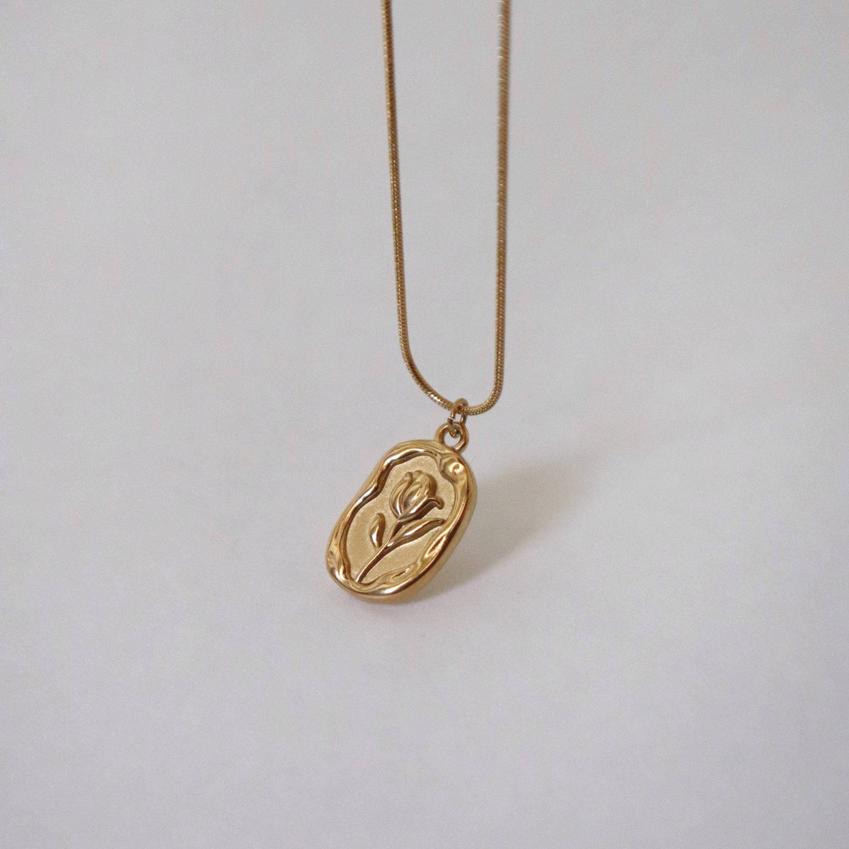 Tulip Necklace | Flower Pendant Necklace