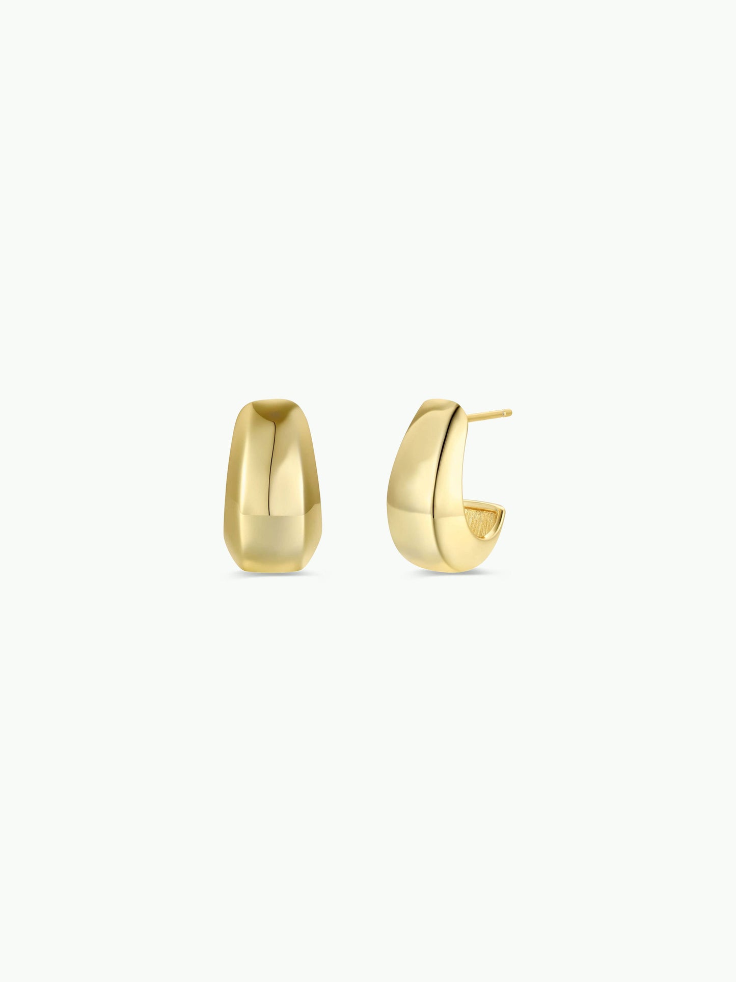 Bold Drop - Gold Earrings