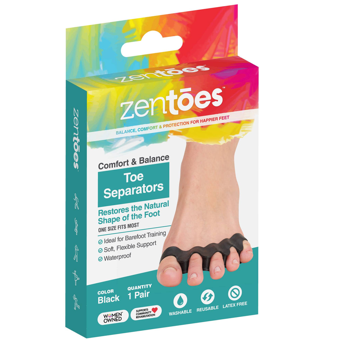 Five Loop Toe Separator - 1 Pair
