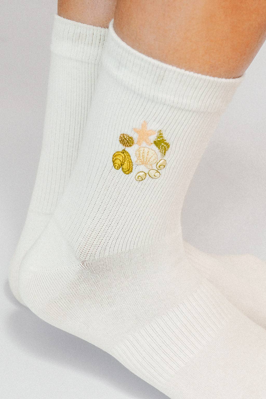 Shell Knit Ankle Sock by Soulshine Co