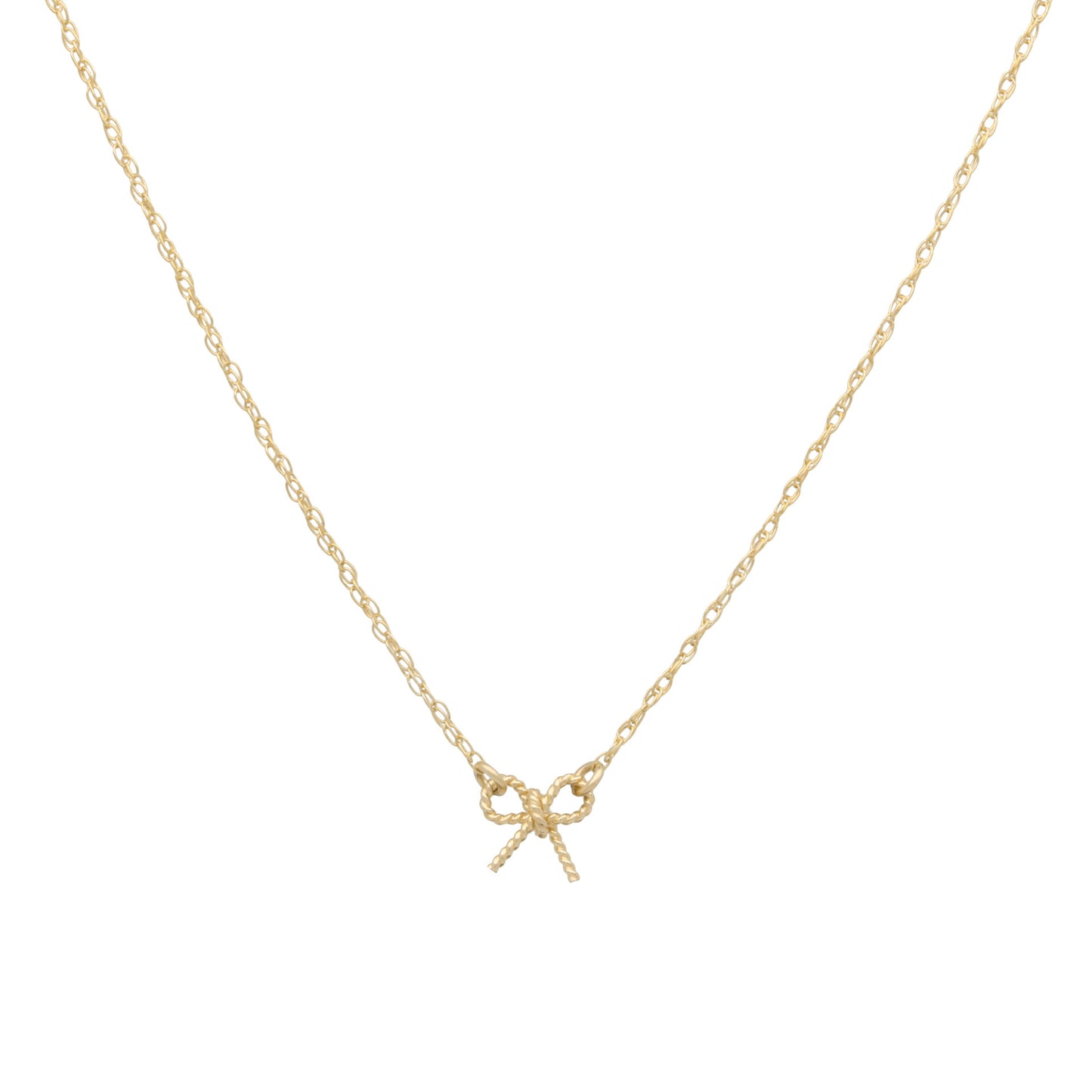 Sofia Bow Necklace