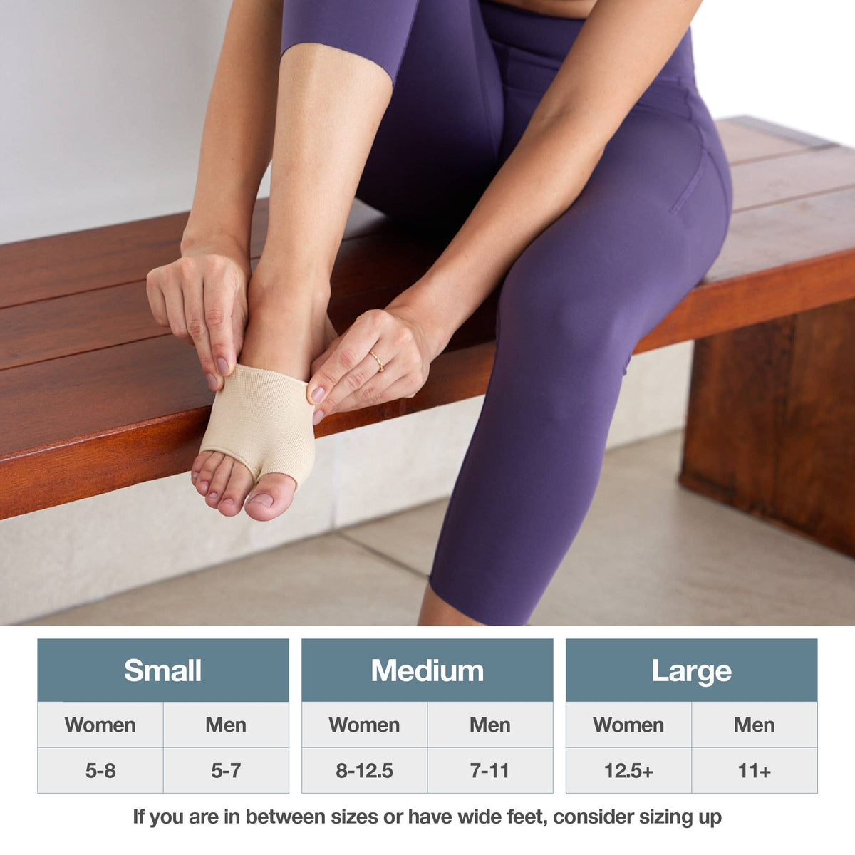 Metatarsal Sleeves with Gel Padding - Medium - 1 Pair