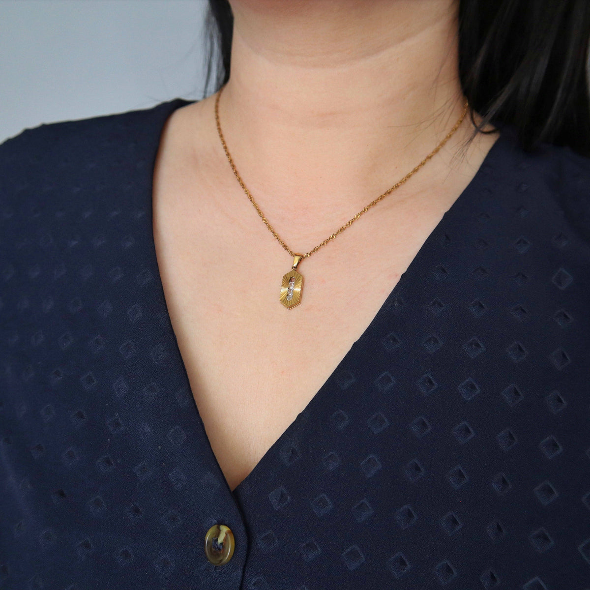 Everlight Necklace | CZ Stone Necklace