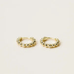 Small Ball Hoop Earring