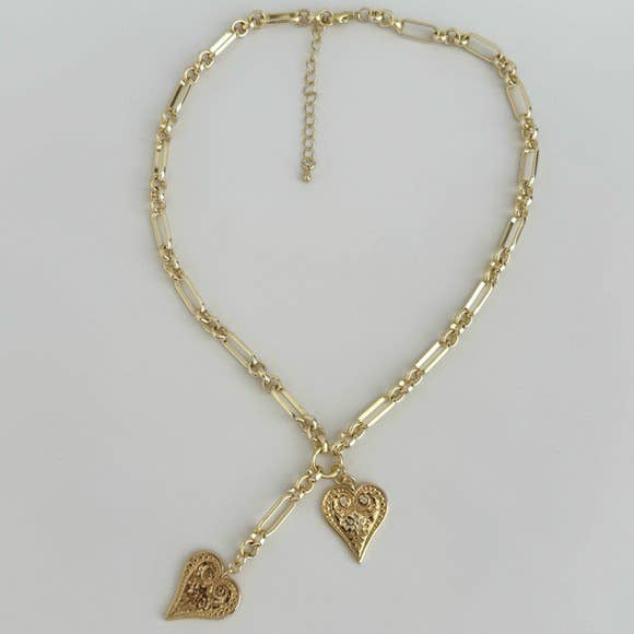 Two of Hearts Necklace