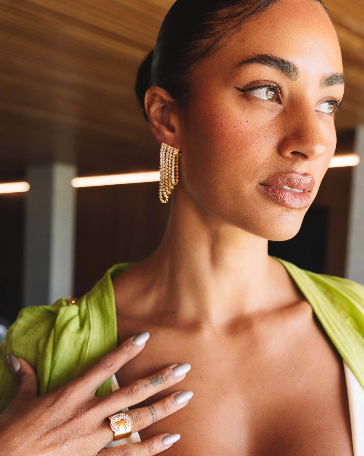 FLASHING LIGHTS EARRINGS
