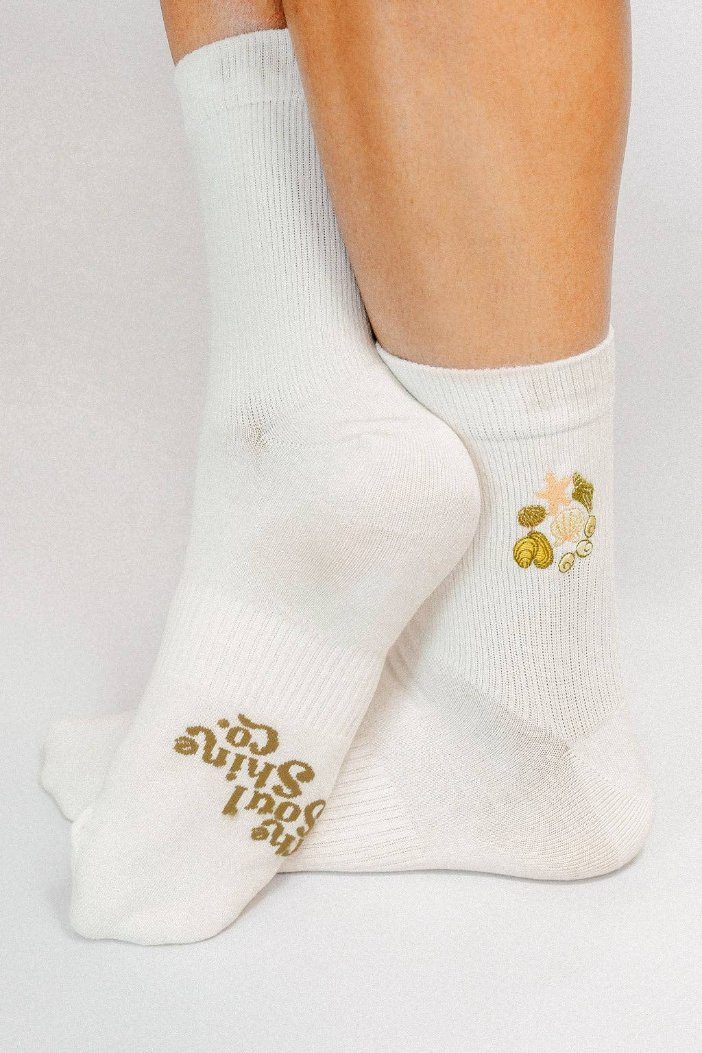 Shell Knit Ankle Sock by Soulshine Co