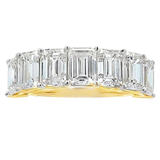 Lab Grown Diamond Fashion band rings 14KT Yellow Gold