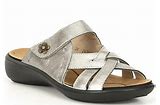 Romika Ibiza 99 Leather Slip-On Slide Sandals