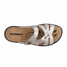 Romika Ibiza 99 Leather Slip-On Slide Sandals