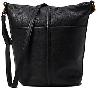 Fern Bucket Crossbody In Pebbled Leather